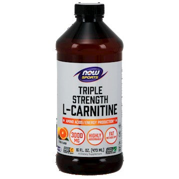 Liquid L-Carnitine 3000 mg NOW