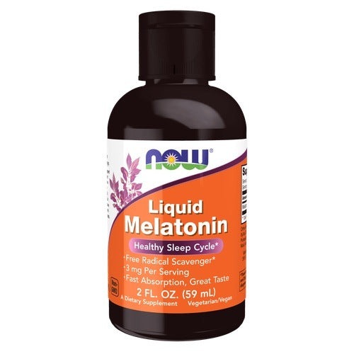 Liquid Melatonin 2 fl oz NOW