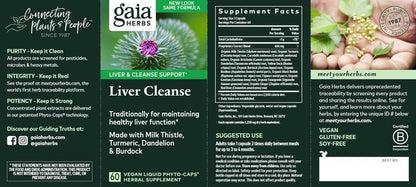 Liver Cleanse Gaia Herbs