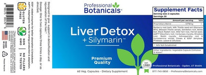 Liver Detox Plus Silymarin Professional Botanicals