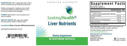 Liver Nutrients Seeking Health