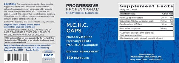 M.C.H.C. CAPS Progressive Labs