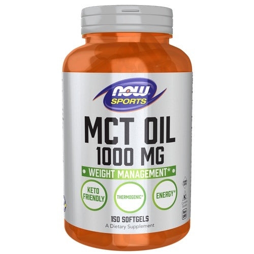 MCT Oil 1000mg NOW SPORTS