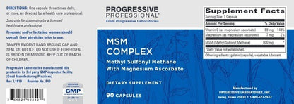 MSM COMPLEX Progressive Labs