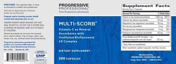 MULTI-SCORB Progressive Labs