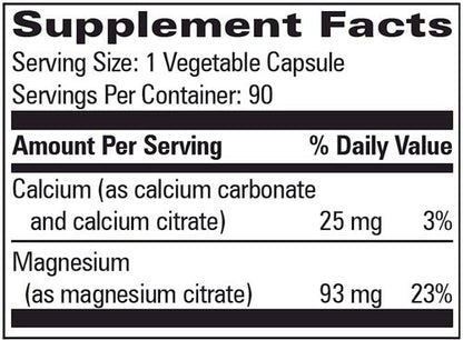 Mag-Cal Citrate by Progressive Labs Supplement Ingredients