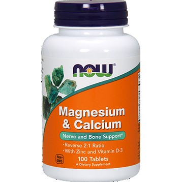 Magnesium & Calcium 2:1 ratio NOW