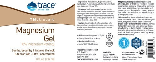 Magnesium Gel Trace Minerals Research