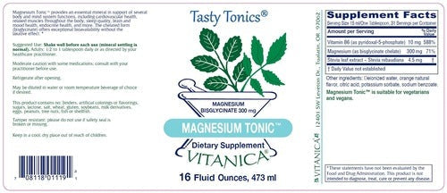 Magnesium Tonic Vitanica