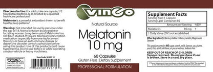 Melatonin 10 mg Vinco