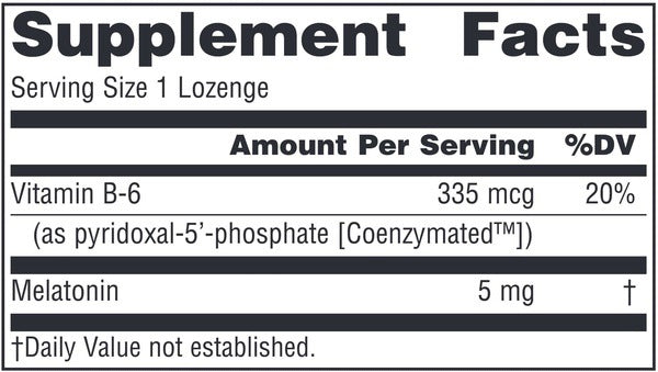 Melatonin 5 mg Peppermint Source Naturals