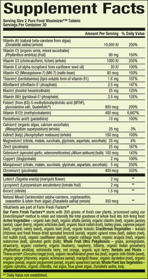 Men's Multi Non-GMO Whole Earth and Sea - Natural Factors