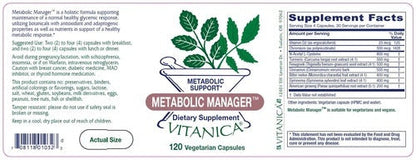 Metabolic Manager Vitanica