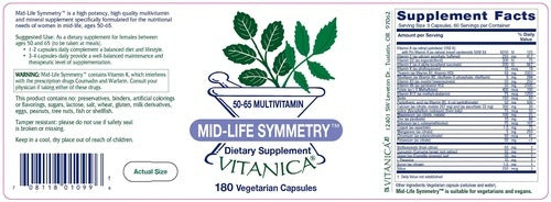 Mid-Life Symmetry Vitanica