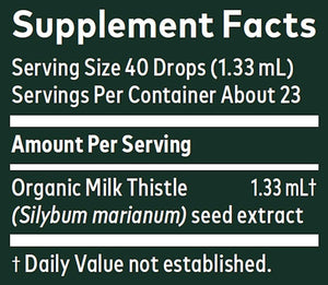 Milk Thistle Seed Gaia Herbs