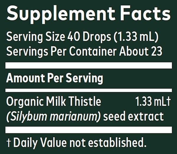 Milk Thistle Seed Gaia Herbs