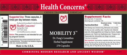 Mobility 3 Health Concerns