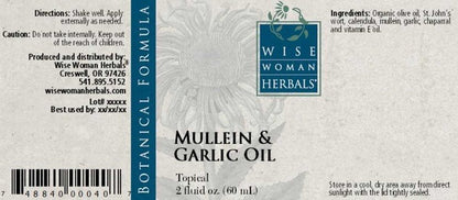 Mullein and Garlic Oil Wise Woman Herbals