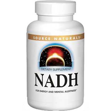 NADH Peppermint 20mg Source Naturals