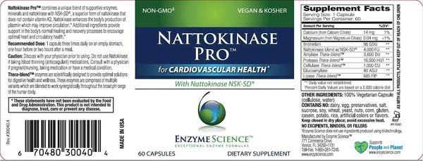 Nattokinase Pro Enzyme Science