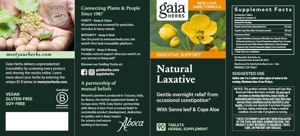 Natural Laxative Gaia Herbs