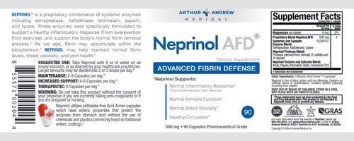 Neprinol AFD by Arthur Andrew Medical - Balance Enzyme Levels