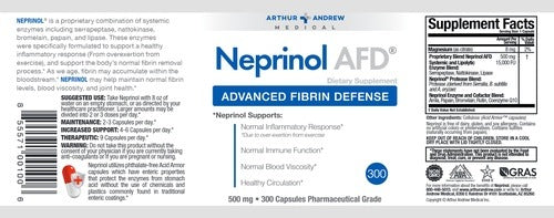 Arthur Andrew Medical Neprinol AFD - Support Circulatory Function