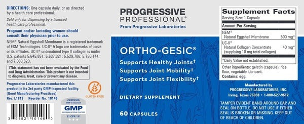ORTHO-GESIC Progressive Labs