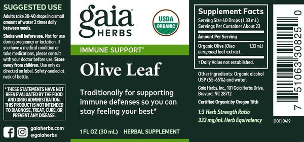 Olive Leaf Gaia Herbs