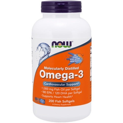 Omega-3 Molecularly Dist NOW