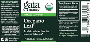 Oregano Leaf Gaia Herbs