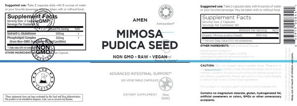 Organic Mimosa Pudica Seed Amen