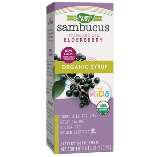 Organic Sambucus Syrup for Kids