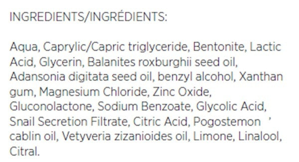 Ingredients of Oxygen Treatment Creme - Skin Brightening Cream