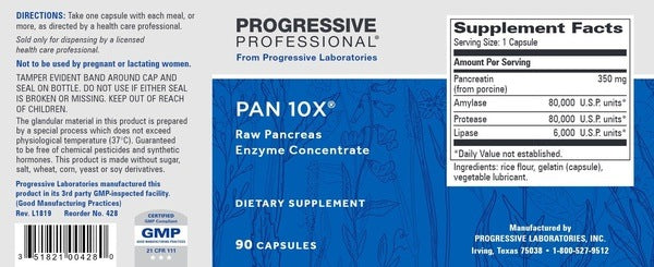 PAN 10X Progressive Labs