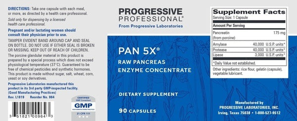 PAN 5X Progressive Labs