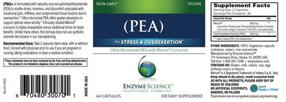 PEA+ With Meriva Curcumin Enzyme Science