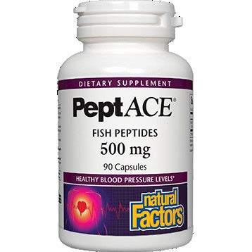 Natural factors PeptACE Peptides - support healthy blood pressure with normal range