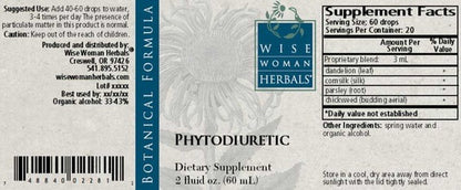 Phytodiuretic 2 oz Wise Woman Herbals