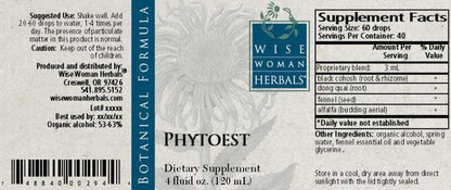 Phytoest 4 oz Wise Woman Herbals
