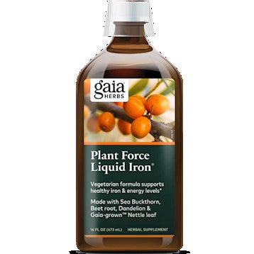 PlantForce Liquid Iron Gaia Herbs