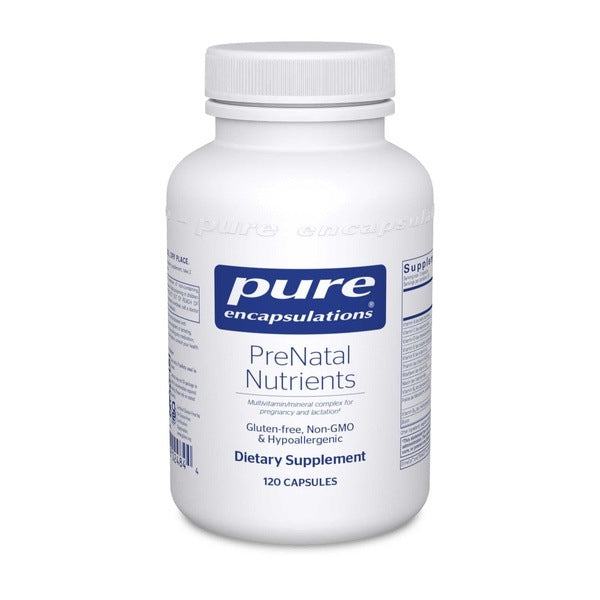 Pure Encapsulations PreNatal Nutrients bottle