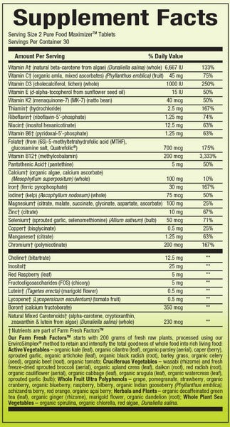 Prenatal Multivitamin Mineral Whole Earth and Sea - Natural Factors