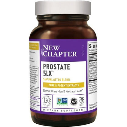 New Chapter Prostate 5LX - Supports normal urine flow and prostate health