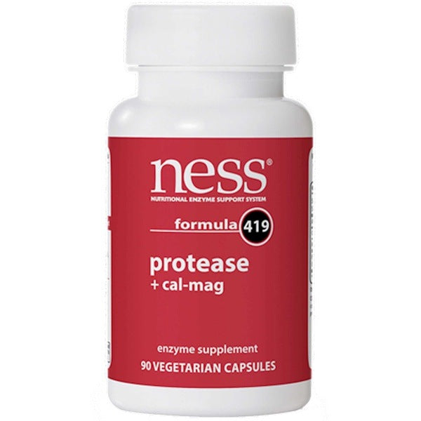 Protease + Cal-Mag formula 419 Ness Enzymes