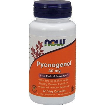 Pycnogenol 30 mg NOW