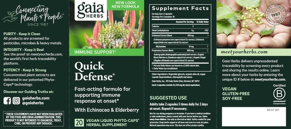 Quick Defense Gaia Herbs