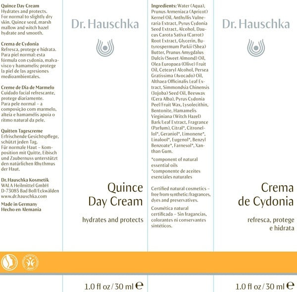 Quince Day Cream Dr Hauschka Skincare