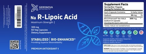 R-Lipoic Acid Geronova Research