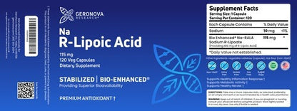 R-Lipoic Acid Geronova Research